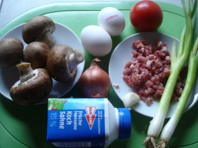 Pfannkuchen mit Champignons - Rezept - Bild Nr. 2