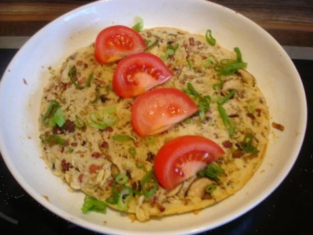 Pfannkuchen mit Champignons - Rezept