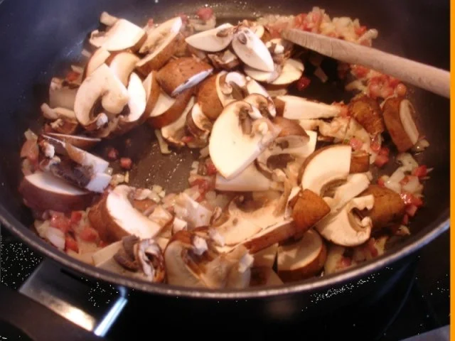 Pfannkuchen mit Champignons - Rezept - Bild Nr. 6