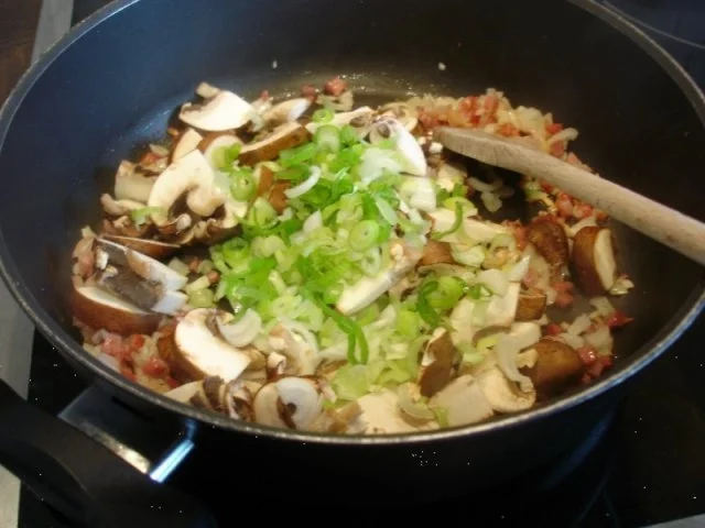 Pfannkuchen mit Champignons - Rezept - Bild Nr. 7