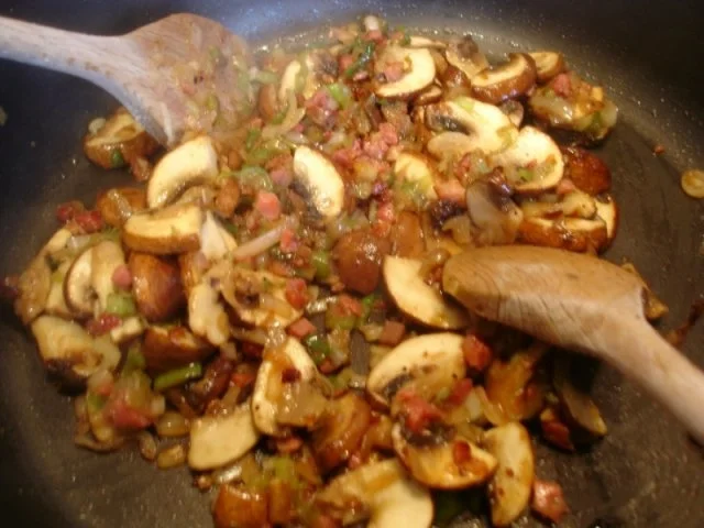 Pfannkuchen mit Champignons - Rezept - Bild Nr. 9