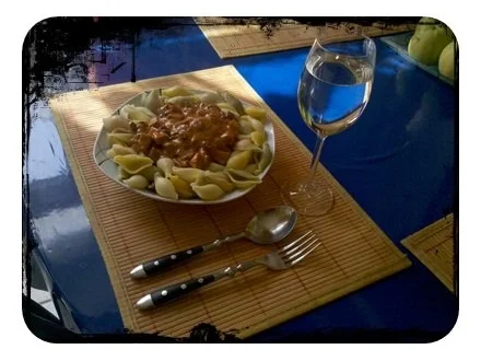 Nudeln: Conchiglie Colori mit pikanter Soße - Rezept - Bild Nr. 11