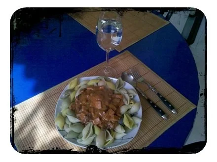 Nudeln: Conchiglie Colori mit pikanter Soße - Rezept - Bild Nr. 12