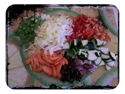 Gemüse: Pikante Grünkern-Gemüsepfanne - Rezept - Bild Nr. 4