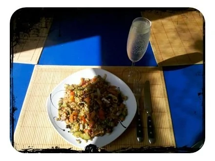 Gemüse: Pikante Grünkern-Gemüsepfanne - Rezept - Bild Nr. 9