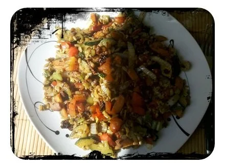 Gemüse: Pikante Grünkern-Gemüsepfanne - Rezept - Bild Nr. 12