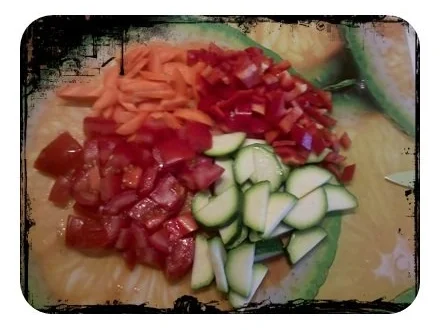 Gemüse: Pikantes Ofengemüse â la Gudrun - Rezept - Bild Nr. 4