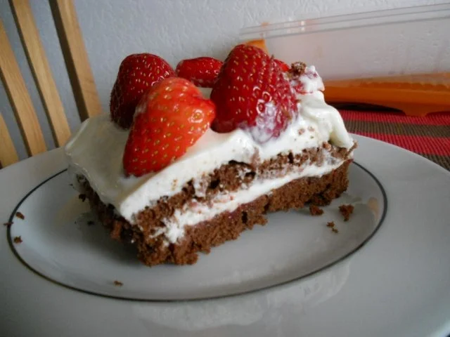 Erdbeer-Schoko-Käsesahne - Rezept