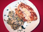 Schollenfilet mit Bärlauchnudeln und Champagnersauce - Rezept