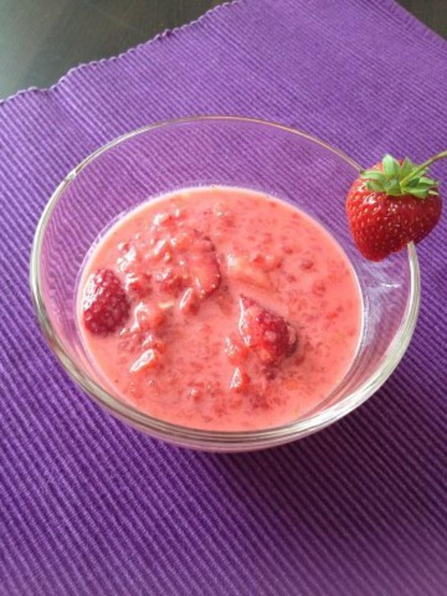 Erdbeer - Wassermelonen - Gazpacho - Rezept