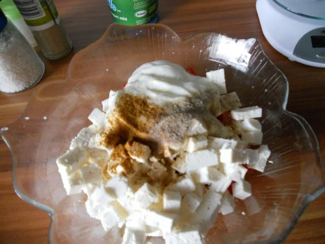 Schafkäse-Tomaten-Salat - Rezept - Bild Nr. 4