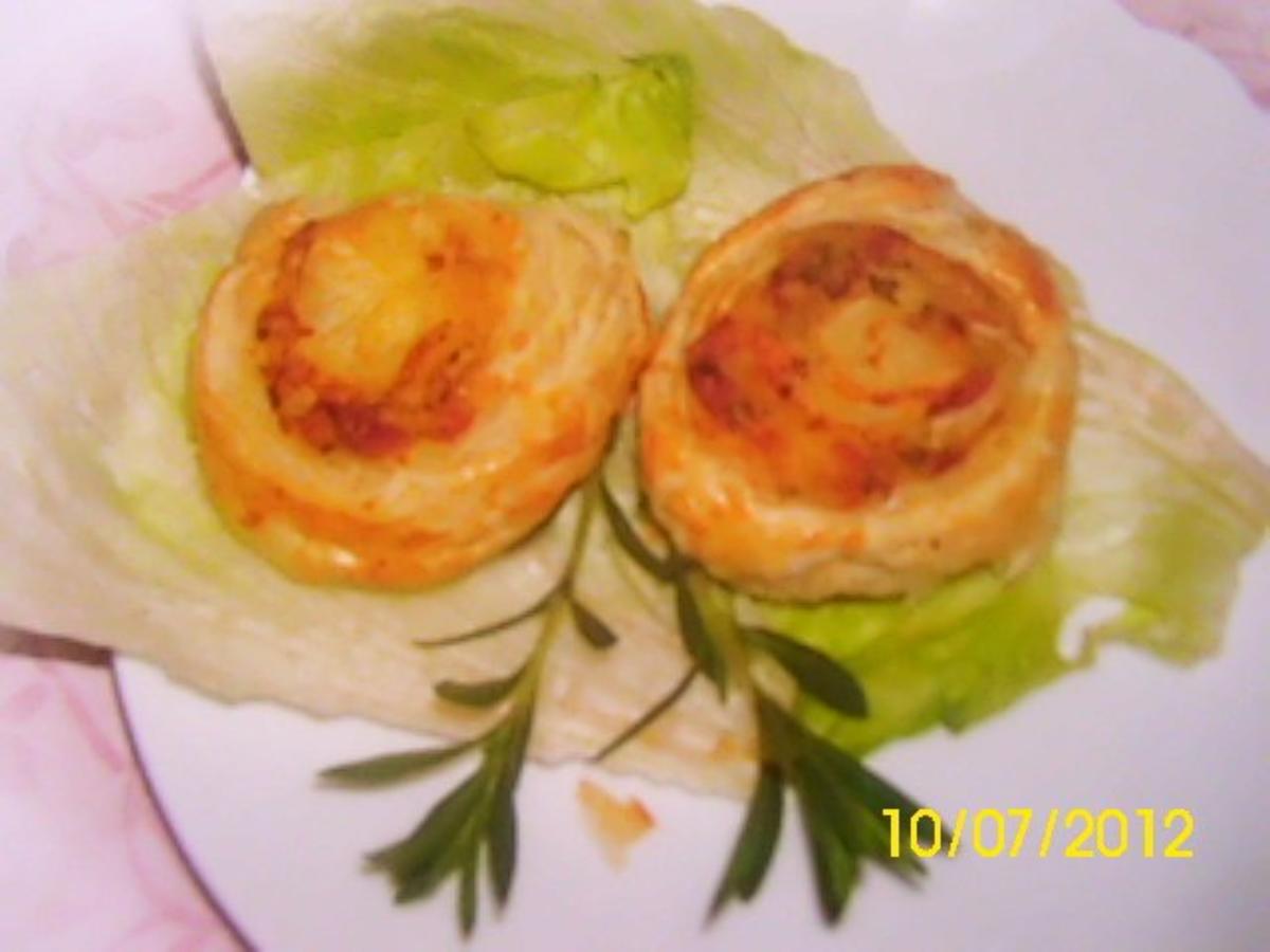 Blätterteigröllchen - Rezept mit Bild - kochbar.de