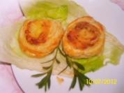 Blätterteigröllchen - Rezept