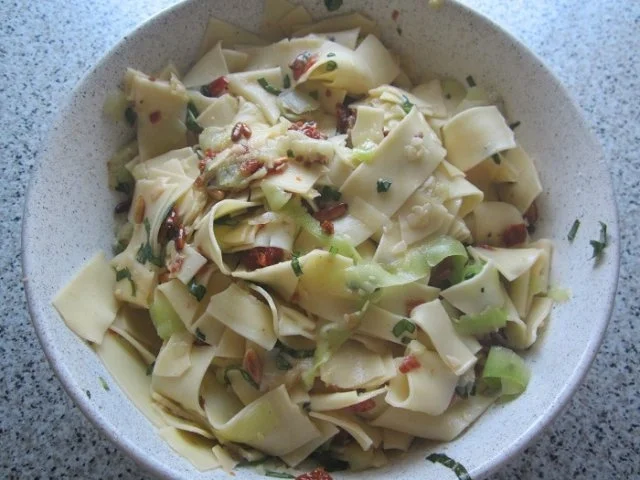 Zucchininudeln - Rezept