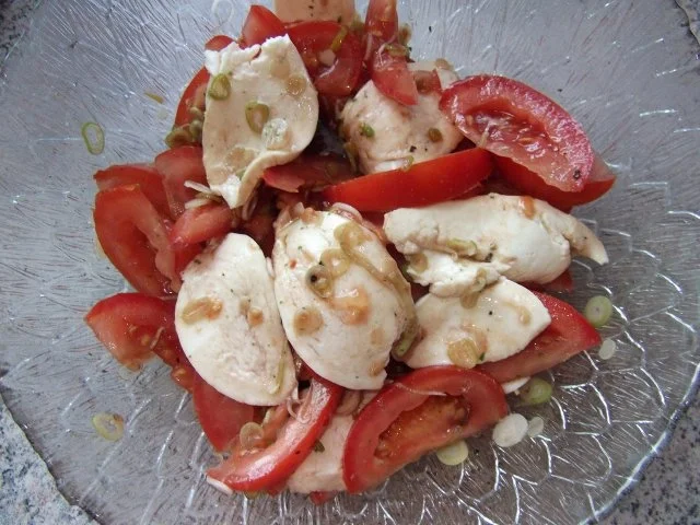 Rezept: Tomate Mozzarella Dieter´s Art Tomate Mozzarella Dieter´s Art - Rezept