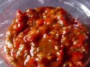 Scharfes Tomaten Relish - Rezept