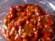 Scharfes Tomaten Relish - Rezept
