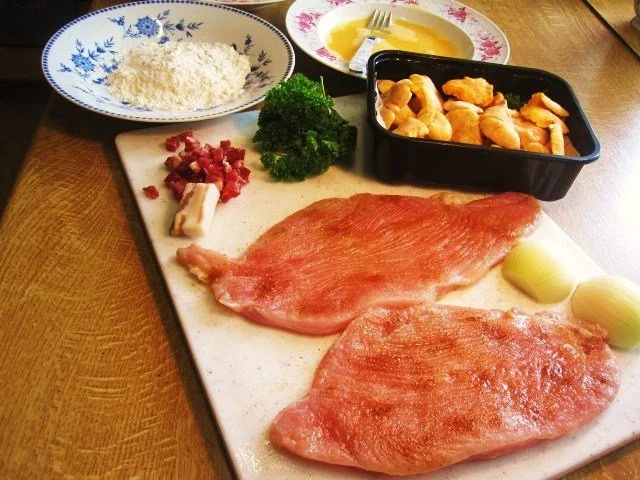 Rezept: Jägerschnitzel von der Pute ... Bild Nr. 3 Jägerschnitzel von der Pute ... - Rezept - Bild Nr. 3