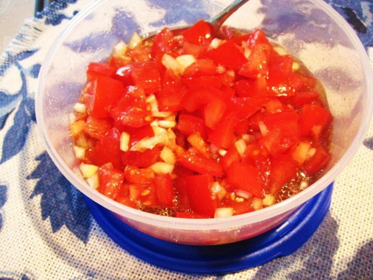 Tomatensalat mit Zwiebeln - Rezept - Bild Nr. 4