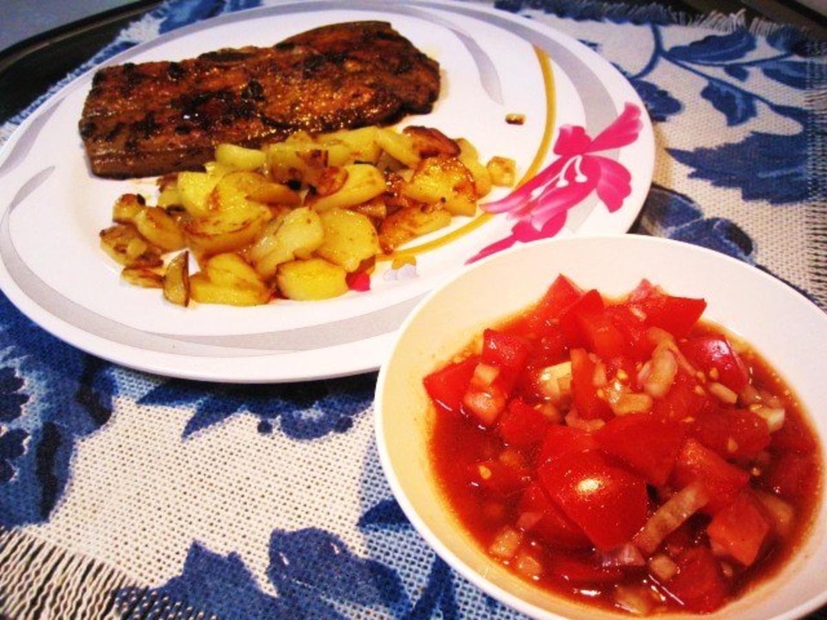Tomatensalat mit Zwiebeln - Rezept - Bild Nr. 6