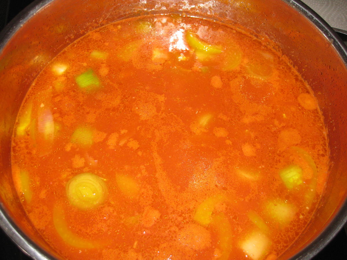 Tomaten-Geflügel-Suppe - Rezept - Bild Nr. 887