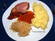 Schweineschulter aus dem Ofen nach rheinischer Art - Rezept