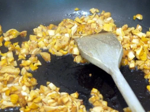 Rezept: Dim Sum mit Pfifferling-Hackfleisch-Füllung und Knobi-Dip Bild Nr. 6 Dim Sum mit Pfifferling-Hackfleisch-Füllung und Knobi-Dip - Rezept - Bild Nr. 6