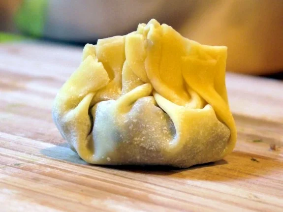 Rezept: Dim Sum mit Pfifferling-Hackfleisch-Füllung und Knobi-Dip Bild Nr. 10 Dim Sum mit Pfifferling-Hackfleisch-Füllung und Knobi-Dip - Rezept - Bild Nr. 10