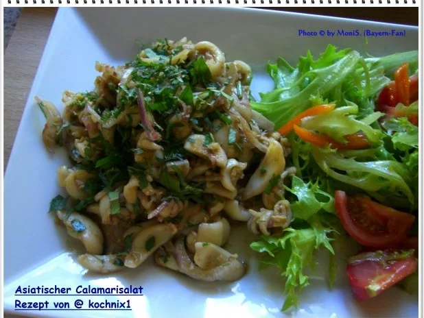 Rezept: Asiatischer Calamarisalat Asiatischer Calamarisalat - Rezept