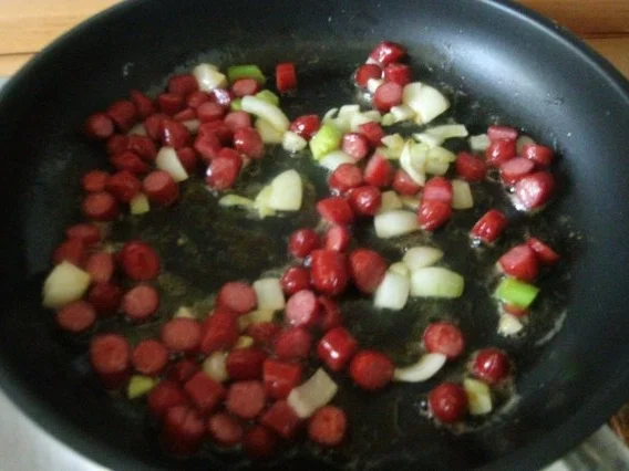 Champignonspfanne  mit Cabanossi - Rezept - Bild Nr. 6