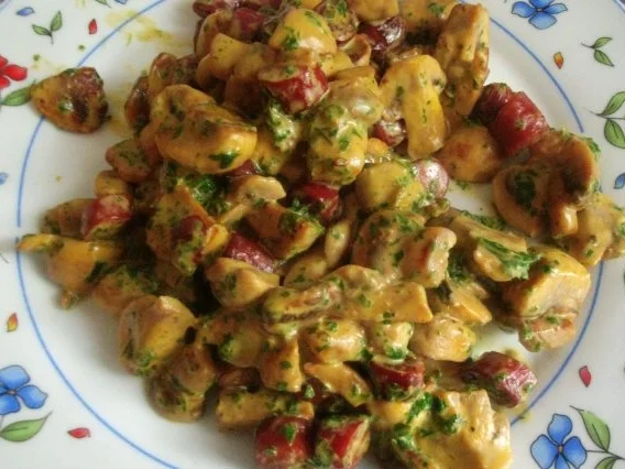 Champignonspfanne  mit Cabanossi - Rezept - Bild Nr. 10