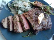 Entrecôte grillée à la perfection - Entrecote perfekt gegrillt - Rezept