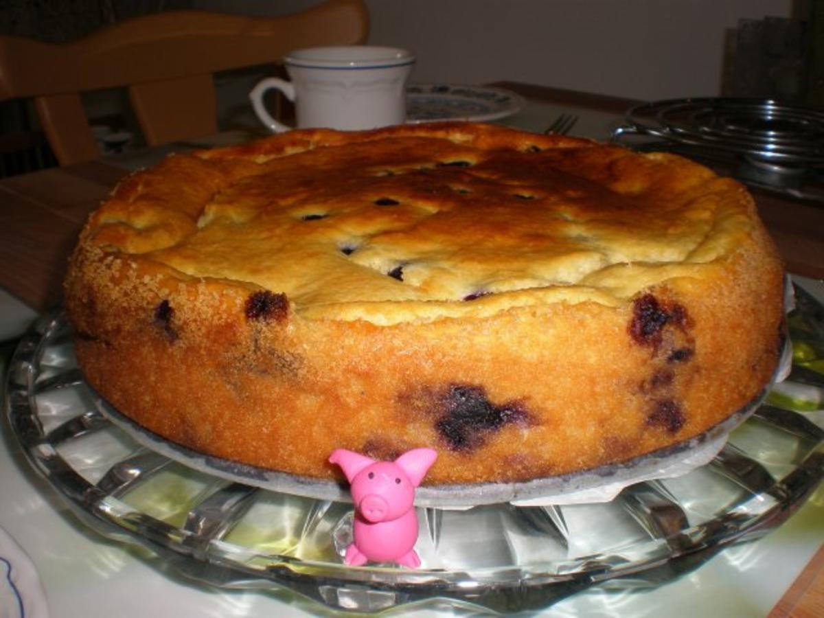 Käsekuchen mit Blaubeeren - Rezept - Bild Nr. 2