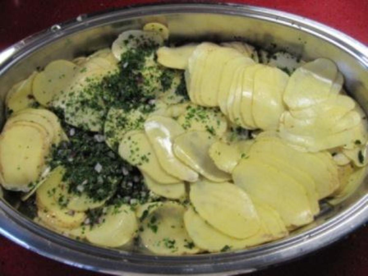 Kartoffel Rohscheiben (5 Varianten) - Rezept - Bild Nr. 11