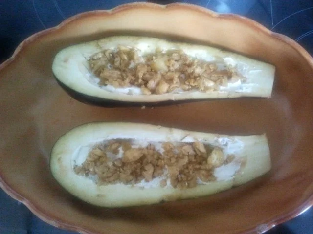 gefüllte Auberginen - Rezept - Bild Nr. 2