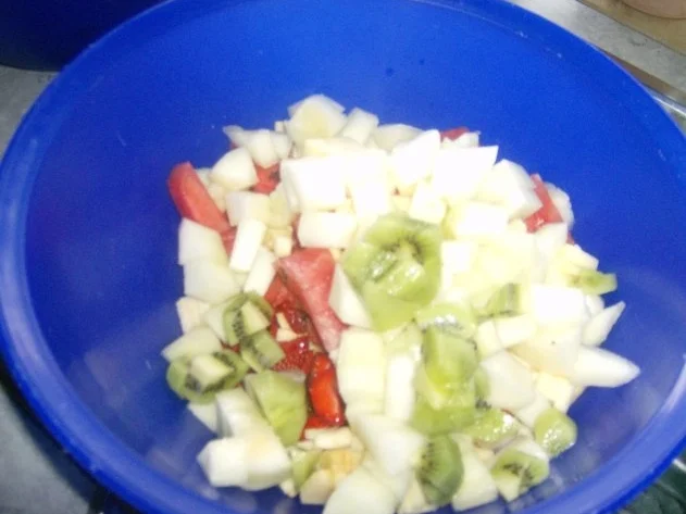 Rezept: Sommerlicher Obstsalat Bild Nr. 5 Sommerlicher Obstsalat - Rezept - Bild Nr. 5