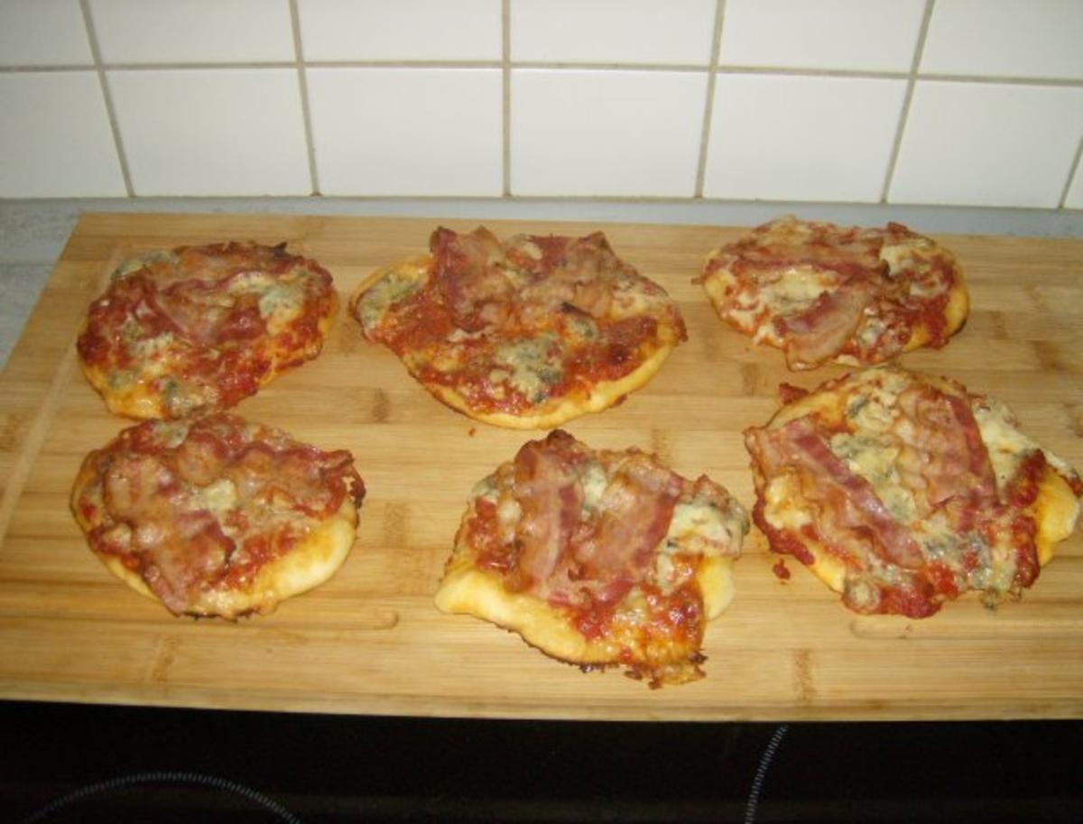 Minipizza Restevewertung - Rezept mit Bild - kochbar.de