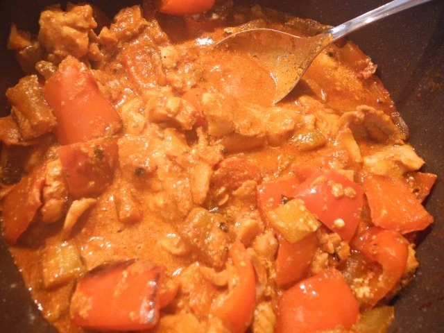 Rezept: Rotbarschragout mit Gurke Bild Nr. 4 Rotbarschragout mit Gurke - Rezept - Bild Nr. 4