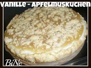 BiNe` S VANILLE - APFELMUSKUCHEN - Rezept