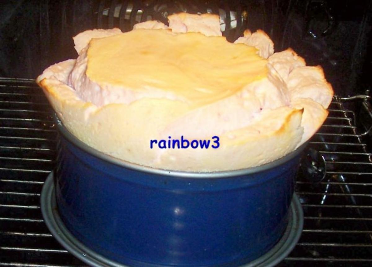 Backen: Mini-Himbeer-Quark-Torte (ohne Boden) - Rezept - Bild Nr. 5