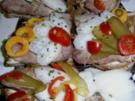 IDEE für PARTY, TAPAS: Herzhafte fruchtig garnierte Bratenschnittchen - Rezept