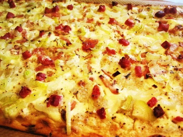 Flammkuchen - aufgepeppt - Rezept - Bild Nr. 5