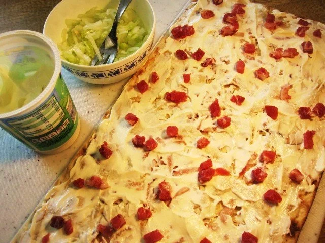 Flammkuchen - aufgepeppt - Rezept - Bild Nr. 4