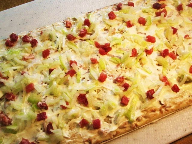 Flammkuchen - aufgepeppt - Rezept - Bild Nr. 7