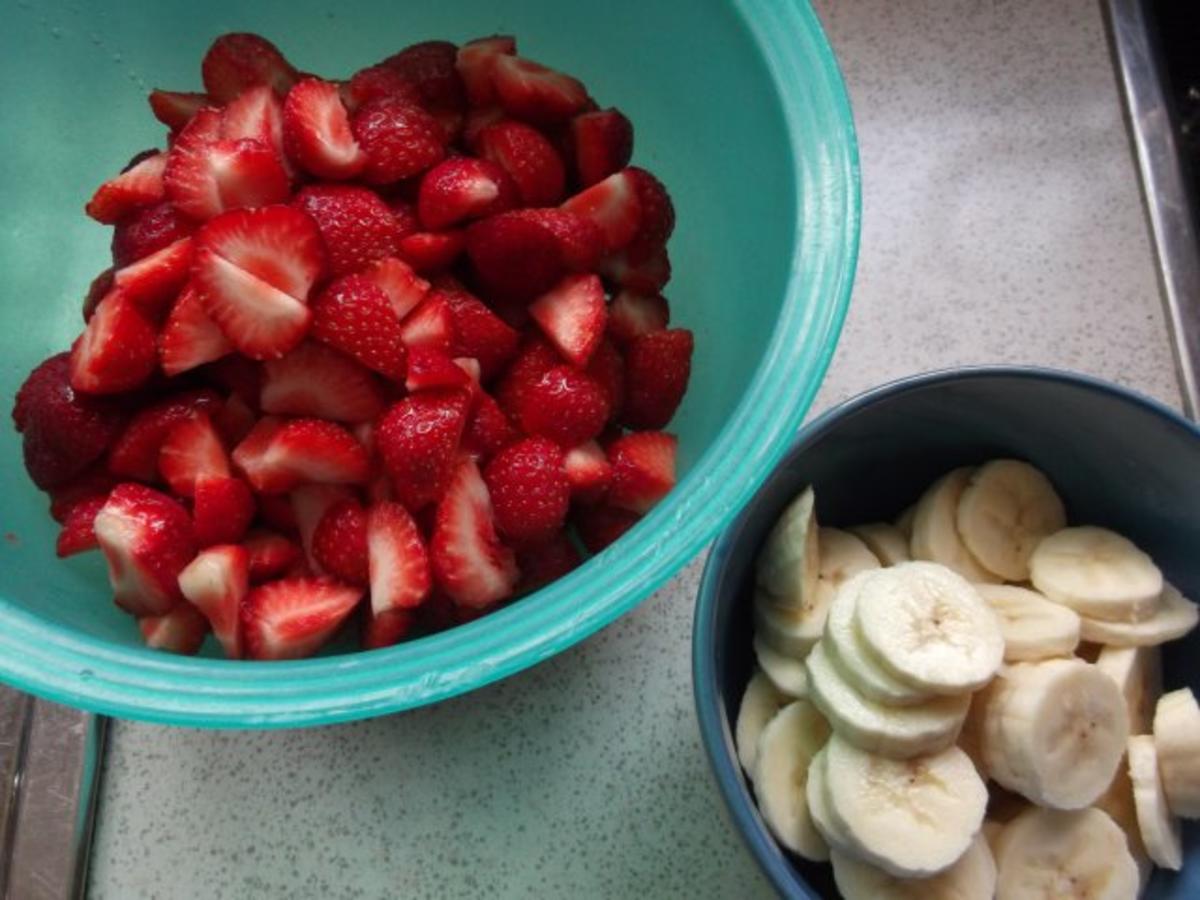 Erdbeer-Banane-Vanille-Marmelade - Rezept - Bild Nr. 3