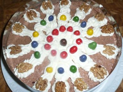 Rezept: Geburtstagstorte (zum 4.Geburtstag) Geburtstagstorte (zum 4.Geburtstag) - Rezept