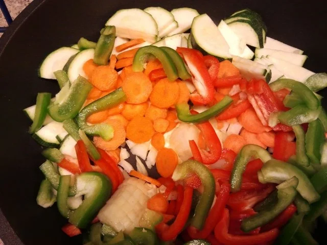 Gemüsepfanne mit Rinderhack - Rezept - Bild Nr. 3