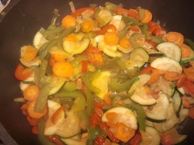 Gemüsepfanne mit Rinderhack - Rezept - Bild Nr. 4