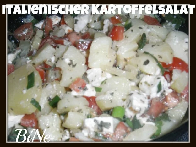 BiNe` S ITALIENISCHER KARTOFFELSALAT - Rezept