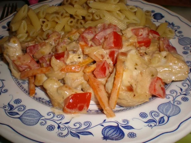 Rezept: Hähnchengeschnetzeltes Mailänder Art Hähnchengeschnetzeltes Mailänder Art - Rezept